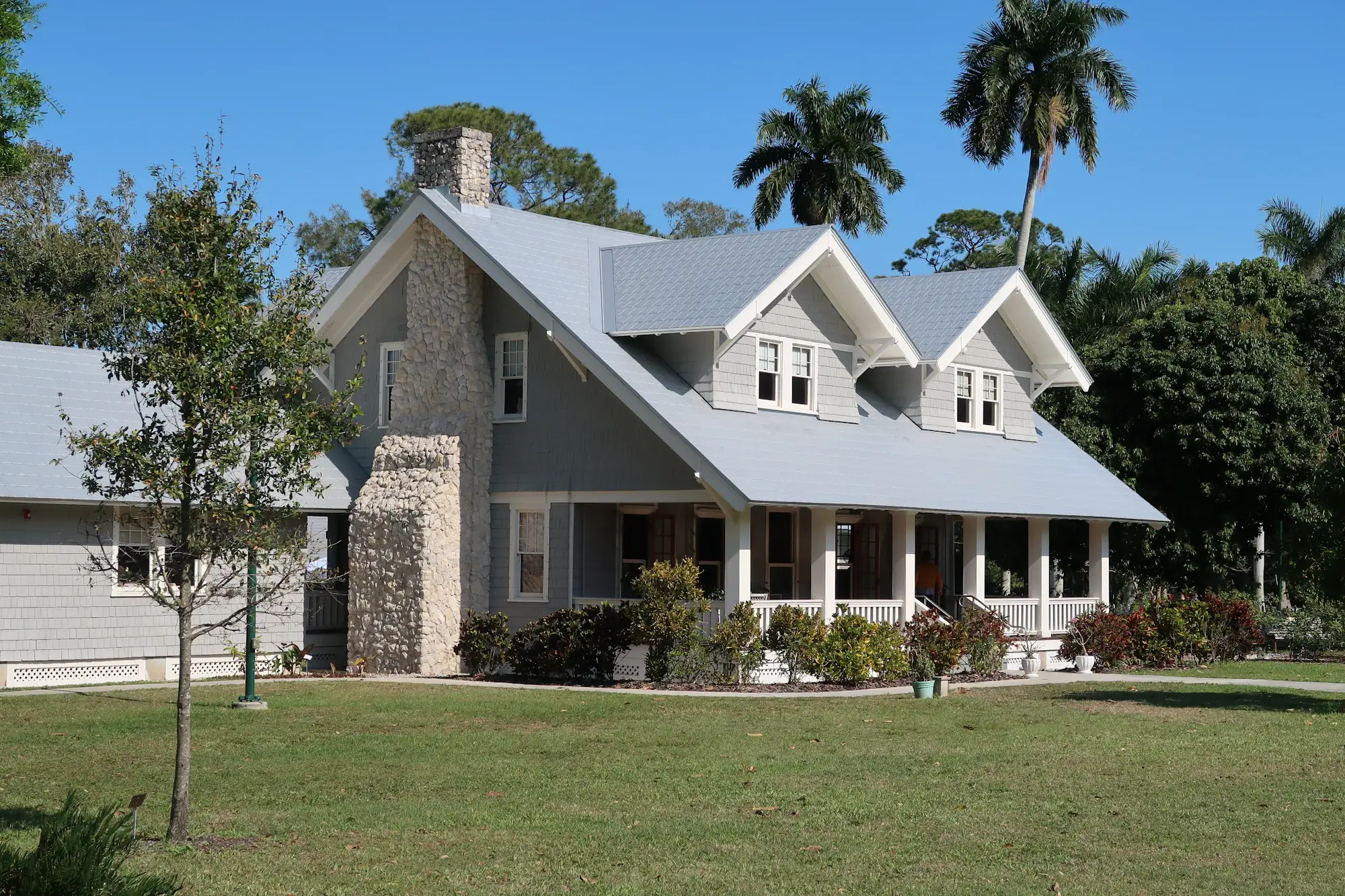Henry Ford's winter house at the Edison and Ford Winter Estates in Fort Myers