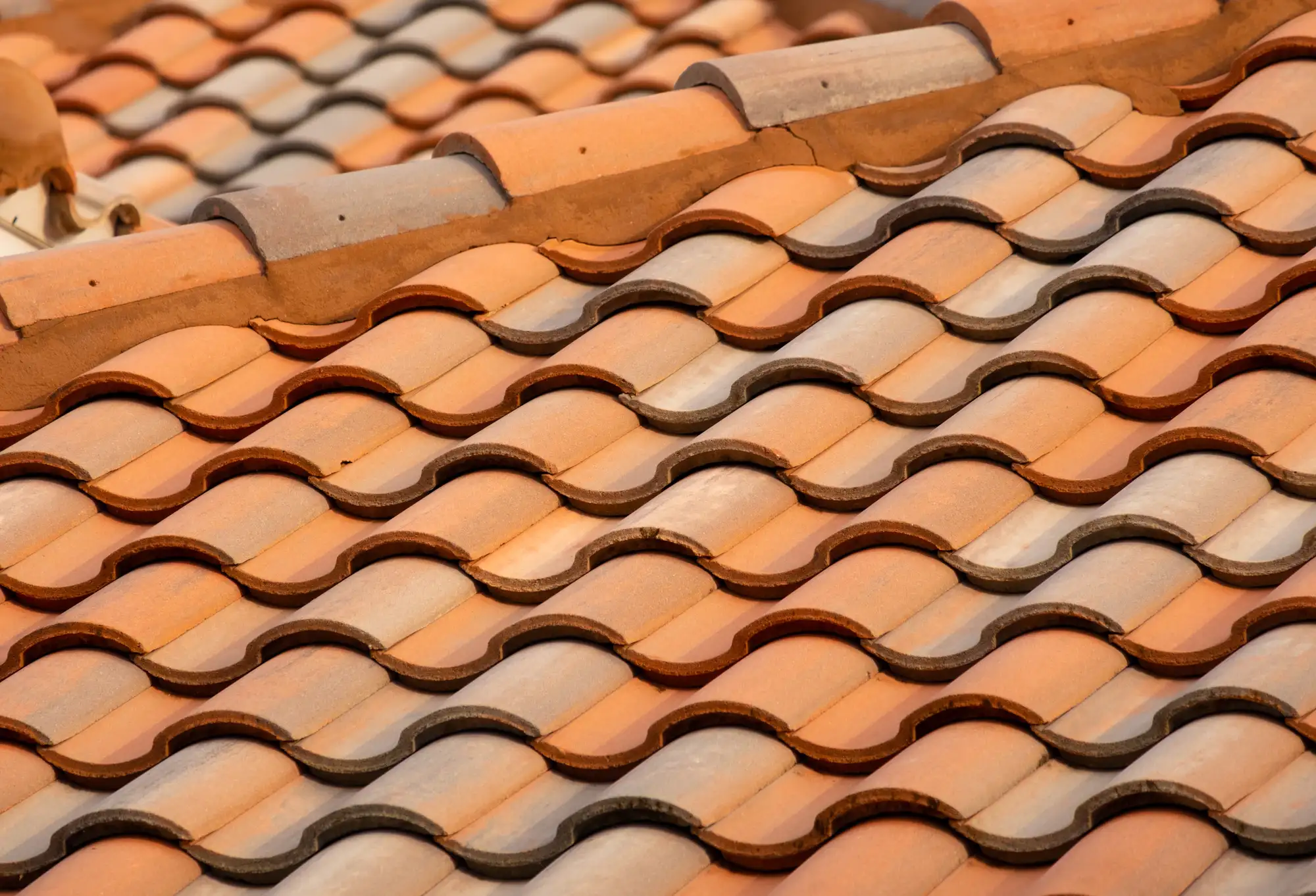 A concrete tile roof in Florida
